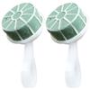 HANABASS 2pcs Bridal Bouquet Handle Foam and Mud Flower Holders for Flower Arrangements Wedding Bride Decoration Lightweight and Compact Design view 1