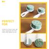 HANABASS 2pcs Bridal Bouquet Handle Foam and Mud Flower Holders for Flower Arrangements Wedding Bride Decoration Lightweight and Compact Design view 2