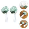 HANABASS 2pcs Bridal Bouquet Handle Foam and Mud Flower Holders for Flower Arrangements Wedding Bride Decoration Lightweight and Compact Design view 4
