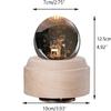 KONADU Globe with The LED Projection Light Mechanism and Musical Wood Base,Let it go view 4