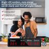 SMAHEAT LED Countdown Clock, 999 Days, 23 Hours, 59 Minutes, 59 Seconds, Event Countdown Clock/Factory Accepts Your Exclusive Customization (1.0 inch 9-bit red LED) view 4