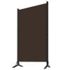 3-Panel Room Divider,Room Divider Screen,Folding Privacy Screen,Decorative Screen Panel,Portable Divider,for Office,Bedroom,Bathroom,Study Rooms,Brown 102.4"x70.9" view 3