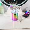 Lidwot Aurora Rainbow 304 Stainless Steel Pen Holder & Pencil Cup, Metal Desk Caddy & Desktop Stationery Organizer, Mirror Finish & Vacuum Plating view 4