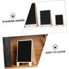 3pcs Mini Chalkboard Signs, Small Rectangle Chalkboards with Easel Stand, 3 Sizes Food Signs, Wedding Signs, Message Board view 4