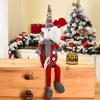 17" Christmas Plush Doll Ornament Santa Elk Mouse Figurine Decorations Christmas Tree Hanging Ornaments Desk Crafts Decoration Fireplace Home Decoration for Xmas Thanksgiving Day New Years Day view 1