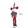 17" Christmas Plush Doll Ornament Santa Elk Mouse Figurine Decorations Christmas Tree Hanging Ornaments Desk Crafts Decoration Fireplace Home Decoration for Xmas Thanksgiving Day New Years Day view 4