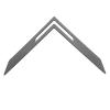 Hemoton 3pcs Shaped Stainless Filter Holder Rack Filter Paper Stand for Home Coffee Bar and Organized Sleek Design view 4