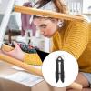 TEHAUX 3pcs Sturdy Clamp Sofa Accessory Connector: Furniture Sectional Connectors Snap Alligator Couch with Screws Practical for Sliding L Buckle Connector, Connector view 2