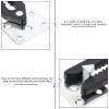 TEHAUX 3pcs Sturdy Clamp Sofa Accessory Connector: Furniture Sectional Connectors Snap Alligator Couch with Screws Practical for Sliding L Buckle Connector, Connector view 4