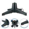 Homoyoyo 1pc Brackets Us Green Adjustable for Stand V Suitable Artificial Tree Decor Stand: Rotatable Bracket Frost Trees Pine Indoor Base Plug Electric Rotating Christmas view 2