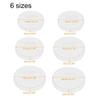 ZZDZW Leather Round Bar Stool Covers Waterproof Replacement Slip Anti-Slip Footstool Protect PU Cover Slipcovers for A Stool Seat Barber Stool Chair Swivel Stool Chair Cover view 2