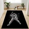 Astronaut Rug, Baseball Rug,Kids Rug, Baseball,Kids Rug, Sports Rug, Sports Decor view 1