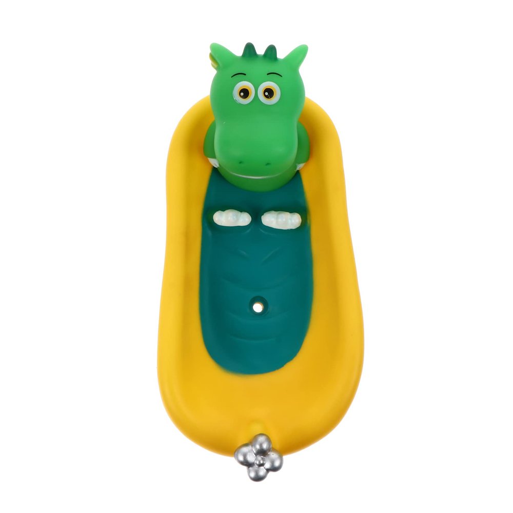 1pc Cartoon Dinosaur Soap Drain Holder Storage Box for Kitchen Bathroom Keeps Soap Dry Drain Design Adorable Animal Shape for Home Travel Use