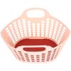 Grocery Shopping Basket Foldable Basket Fruits Basket Plastic Favor Bags Mini Hamper Plastic Toiletry Basket Shower Handheld Storage Basket Fruit Storage Basket Desktop view 1