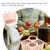 Grocery Shopping Basket Foldable Basket Fruits Basket Plastic Favor Bags Mini Hamper Plastic Toiletry Basket Shower Handheld Storage Basket Fruit Storage Basket Desktop view 4