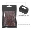 200 Pcs Food Food Packing Bags Self Adhesive Candy Bags Coffee Bean for Giving Clear Adhesive Coffee Bean Decorating view 3