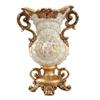 Elegant Large Flower Vases Table Centerpiece for Kitchen Dining Living Room Home Decor, European RetroTall Big Resin Flowers Chinese Vases for Bedroom Decorations, 11.81in8.26in view 1