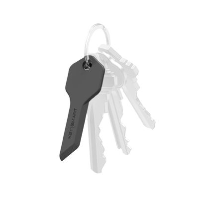 KeySmart Safe Box Opener - Key-shaped Safe Package Opener For Everyday Carry, with Finger Protection Fits Perfectly on Keychain or Inside a KeySmart (Black)