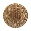 BHDecor Home Wall Decor  Multilayered Laser Cut Carved Elegant Wooden Mandala Hanging MDF Panels for Decoration - Rustic Contemporary Artwork Natural Wood, 22.8 x 22.8 in (58cm) view 1