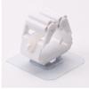 Self Adhesive No Drilling Broom Gripper, Mop Rack, Wall Mount Broom Hanger, Mini Mop Holder Dustpan Stand for Home Bathroom, Kitchen, Garage (Color : White, Size : 3 Pieces) view 1