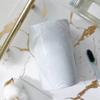 RabyLeo Marble ceramic mug, creative toothbrush holder, simple drinking cup. (Grey) view 3