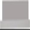 InPlace 24 in W x 9 in D x 3.5 in H Grey Deep Ledge Shelf view 2