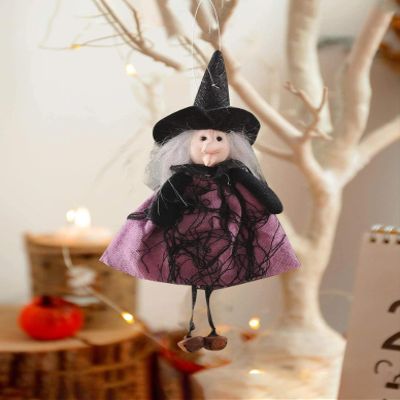 1PCS Halloween Figure Design Hanging Decoration, Christmas Tree Decoration Pendant Halloween, Christmas Home Car Backpack Pendant, Birthday Gift for Kids Children (Color F)