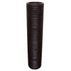 Brown Decorative Contemporary Mango Wood Ribbed Design Cylinder Shaped Floor Vase, 36 Inch view 3