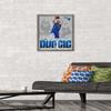 Trends International NBA Dallas Mavericks - Luka Doncic 22 Wall Poster, 14.725" x 22.375", Barnwood Framed Version view 2