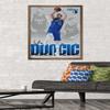 Trends International NBA Dallas Mavericks - Luka Doncic 22 Wall Poster, 22.375" x 34", Bronze Framed Version view 2
