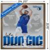 Trends International NBA Dallas Mavericks - Luka Doncic 22 Wall Poster, 22.375" x 34", Bronze Framed Version view 3