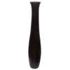 Brown Decorative Contemporary Mango Wood Curved Shaped Floor Vase, 30 Inch view 3