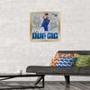Trends International NBA Dallas Mavericks - Luka Doncic 22 Wall Poster, 14.725" x 22.375", Gold Framed Version view 2