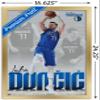 Trends International NBA Dallas Mavericks - Luka Doncic 22 Wall Poster, 14.725" x 22.375", Gold Framed Version view 3