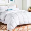 Wega Linen Luxurious Down Alternative Super King Comforter 3 Piece All-Season White Duvet Insert Super King 120x120 with Corner Tabs 100% Egyptian Cotton view 1