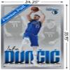 Trends International NBA Dallas Mavericks - Luka Doncic 22 Wall Poster, 22.375" x 34", Silver Framed Version view 3