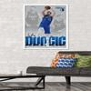 Trends International NBA Dallas Mavericks - Luka Doncic 22 Wall Poster, 22.375" x 34", White Framed Version view 2