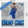 Trends International NBA Dallas Mavericks - Luka Doncic 22 Wall Poster, 22.375" x 34", White Framed Version view 3