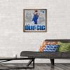 Trends International NBA Dallas Mavericks - Luka Doncic 22 Wall Poster, 14.725" x 22.375", Bronze Framed Version view 2