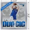 Trends International NBA Dallas Mavericks - Luka Doncic 22 Wall Poster, 14.725" x 22.375", Silver Framed Version view 3