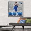 Trends International NBA Dallas Mavericks - Luka Doncic 22 Wall Poster, 22.375" x 34", Barnwood Framed Version view 2