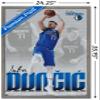 Trends International NBA Dallas Mavericks - Luka Doncic 22 Wall Poster, 22.375" x 34", Barnwood Framed Version view 3