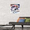 Trends International NHL Edmonton Oilers - Connor McDavid 22 Wall Poster, 14.725" x 22.375", Premium Poster & Mount Bundle view 2