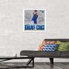 Trends International NBA Dallas Mavericks - Luka Doncic 22 Wall Poster, 14.725" x 22.375", White Framed Version view 2