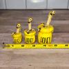 3 Sizes Mini Honey Jar, Mini Jars for Spring Tiered Tray, Small Honey Jar, Medium Honey Jar, Large Jam Jar, Honey Tier Tray Decor, Honey Decorations (All 3) view 4