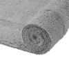 Better Trends Luxury Bath Rug, 100% Cotton 21" x 34" Bath Room Mat Extra Soft Tufted Water Absorbent & Reversible Machine Washable for Bath Room Floor Decor, Tub Laundry Room Silver Lux Collection view 4