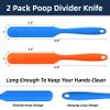 Artreeiger 2 Pack Poop Knife, Silicone Poop Cutter Knife Prank Practical Joke Toys Funny Gag Gifts for White Elephant Gift Exchange, Christmas, Anniversary, Bachelor Party, Birthdays and Special Day view 2