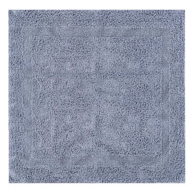Better Trends Bath Rugs Sliver Reversible Super Soft, Cotton Bath Room Rug Water Absorbent Machine Washable Bathmat for Decor Tub and Shower, Bath Room Floor, Door, Laundry Room Lux Collection