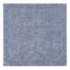 Better Trends Bath Rugs Sliver Reversible Super Soft, Cotton Bath Room Rug Water Absorbent Machine Washable Bathmat for Decor Tub and Shower, Bath Room Floor, Door, Laundry Room Lux Collection view 1