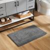 Better Trends Bath Rugs Sliver Reversible Super Soft, Cotton Bath Room Rug Water Absorbent Machine Washable Bathmat for Decor Tub and Shower, Bath Room Floor, Door, Laundry Room Lux Collection view 2